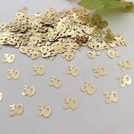 400pcs Paper Confetti, 30th Birthday Paper Confetti, Happy Birthday Table Decor, 30th Anniversary De