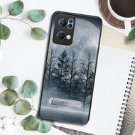 apbs OPPO Reno7 5G 全系列 減震立架手機殼-夜月