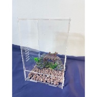 Acrylic cage reptile Enclose- Gecko/Spider/ Snake/