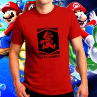 Super Mario Running Old School World Cartoon Tshirt for Men 03 b03