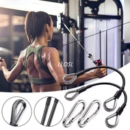 Gym Cable Extension Stainless Steal Tricep Pull Down Fitness Extension Cable Durable Climbing Buckle
