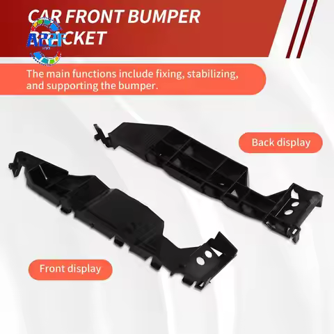 A22F-2Pcs Car Front Bumper Holder Bracket 71731-63J00 71732-63J00 For Suzuki Swift 2005-2011