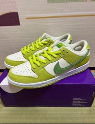 新店特惠Nike Dunk SB Green Apple青蘋果 潮流復古 經典外觀與現代流行 耐磨 低幫板鞋 男女同款 米綠