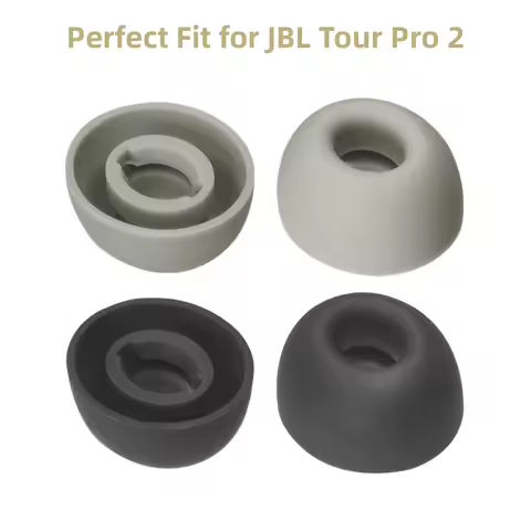 Silicone Ear Tips Earbuds For JBL Tour Pro 2 In-ear bluetooth Earphones Replacement Tour Pro2 soft e