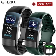 EFFEOKKI ECG PPG Fitness Tracker Smart Wristband For Women Men Calorie Blood Pressure Waterproof Smartband Health Smartwatch