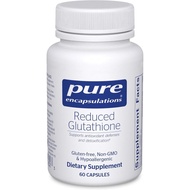 Pure Encapsulations Reduced Glutathione | Hypoallergenic Supplement to Support and Cell Health* | 60