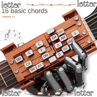 LETTER Acoustic Guitar Chord Presser, Guitar Practice Aid Guitar Learning Tools Guitar Teaching Pres