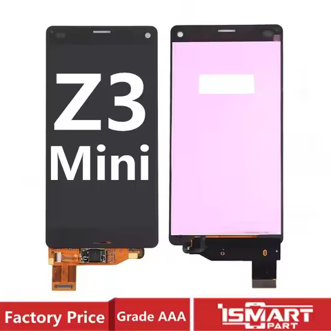 For Sony Xperia Z3 Compact LCD Z3 Mini D5803 D5833 Display Touch Screen Digitizer Assembly Screen Re