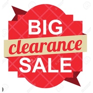 Big clearance sale