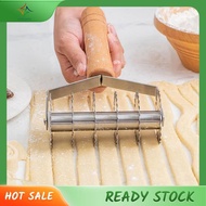 [In Stock] Stainless Steel Noodle Bread Flour Italian Pastry Cookies Wheel Tortilla Mold Manual Slicer Pizza Wheel
