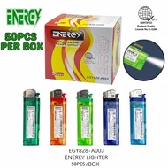ENERGY 50pcs/box lighter/flash light Disposable Windproof Lighter Refillable lighter
