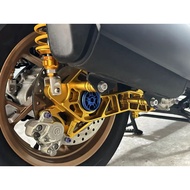 SMRT XMAX SWING ARM CNC FORGED ARM GOLD / SILVER XMAX 250 300 PREMIUM KAMUI YSS OHLINS