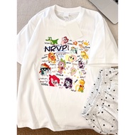 Women's Y2K Glossy T-Shirt with "I'M NOTHING LIKE YOU" Print - Summer 2025 Collection, Lightweight H