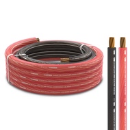 PW-1/0GA-5BK/20RD Ultra Flex Power Wire CCA 0 Gauge, 5ft-Black and 20ft-Red - Power Amplifier Wiring