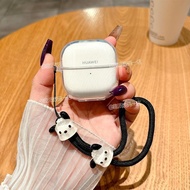 Case for Huawei FreeClip 2, TPU Transparent Earbuds Case Cover for FreeClip2