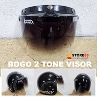 BOGO 2 TONE VISOR - BLACK TONE