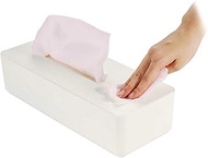 Doublenet Arnest Leterra Tissue Box Case With Push Bottle For Antiseptic Liquid - White Body (A-7605