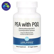 Lake Avenue Nutrition PEA Palmitoylethanolamide) with PQQ 30 Veg Capsules