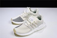 桃子代購～潮品Adidas Originals EQT Boost Support 9317 米白 魚鱗爆 條紋 針織