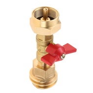 [BESTSHE] 20lb to 1lb Propane Tank Adapter with Valve Safe & Easy Conversion