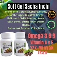 Sacha Inchi Soft Gel | Kapsul Sacha Inchi (100% original)
