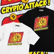 Crypto T-shirt "Crypto Attack" - Bitcoin/Crypto Shirt/Cryptocurrency T-shirt/BTC/Timothy/ T-shirt