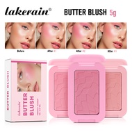 Lakerain Natural Cheek Waterproof Single Colour Butter Blush