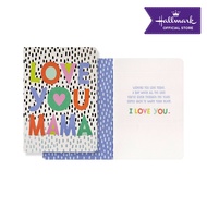 Hallmark Greeting Card (LOVE YOU MAMA) with Envelope 18cm x 13cm