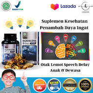 Bio Squalene Softgel With Nano Technology Ekstrak Minyak Hati Ikan Hiu Suplemen Herbal Nutrisi Lengk