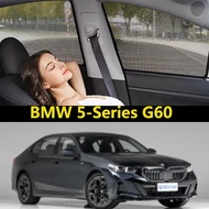Car Window Sunshade for BMW 5-Series G60 Car Window Cover Curtains Car Accessories