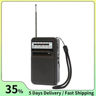 AM FM Radio Handheld Radio Built-in Speaker