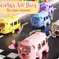 Free Rope for Children's Bus Bottle/Baby Water Bus/Bus Drinking Water Bottle/Children's Toy Bottle/B