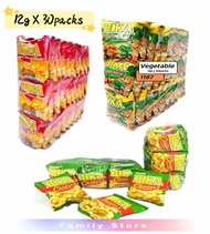 Bika 12g X 30 packs Perisa Ayam / Bika Vegetable / Bika Chicken Flavoured /Cutterfish/Chocolate Pie/