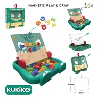 Gramedia Daan Mogot-Kukiko Magnetic Play & Draw Set Numbers & Letters Hm2001A-8