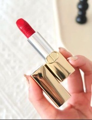 Dior 迪奧 imited Edition限量 Rouge Dior -Hydrating Floral Lip Care Long Wear 迪奧 限量 傳奇絲絨999 (金管 Red ) 3.5