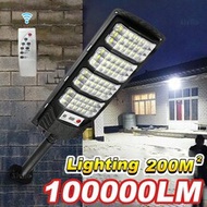 2025 100,000LM Super Bright Solar LED Light, 500W/300W/200W Outdoor Solar Wall Light With Motion Sen