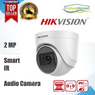 [SG SELLER] Hikvision DS-2CE76D0T-ITPFS 2MP 1080P 2.8mm IP67 Built-in Mic Turbo HD AudioBullet Camer