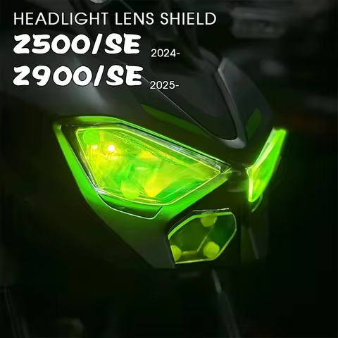 2025 Z900 SE Headlight Lens Shield For KAWASAKI Z500 SE Z500SE Z900SE Headlight Protector 2025 Z 500