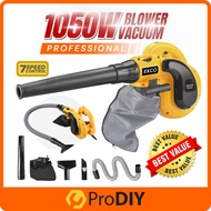 PRODIY EKCO BV-999 1050W 2-in-1 Leaf Blower Angin Electric Blower Air Blower Vacuum Cleaning Duster 