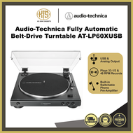 Audio-Technica AT-LP60XUSB Fully Automatic Belt-Drive Turntable (USB &amp; Analog)