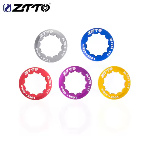 ZTTO MTB Road Bike Cassette Cover Lock Ring 11T AL7075 Ultralight Cap For ZTTO 8S 9S 10S 11S 12S Spe