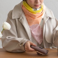 【絕版】京都風呂敷包巾-姬 三巾-牡丹-粉(有機棉)