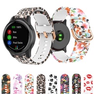 Printing Silicone Strap For Fossil Gen 5 Carlyle/Julianna Smart Watch Band Quick Release Strap For Q Explorist HR Gen 4/3 Correa
