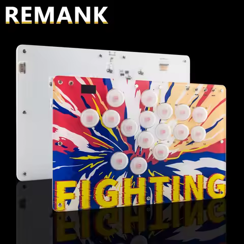 REMANK Leverless Controller PS5 Keyboard For PS4 Switch PC Hitbox Joystick Hitbox leverless Arcade S