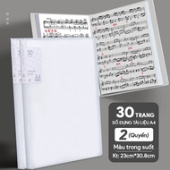 File Đựng Tài liệu A4 – File lá Nhiều Ngăn Kẹp Tài liệu Kẹp File A4 Tiện lợi Cho Văn Phòng Học Tập V