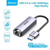 Jasoz USB Ethernet Adapter USB 3.0 2.0 Network Card 1000Mbps TypeC to RJ45 Network Ethernet Adapter