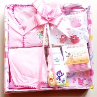 Pavita91/ Hampers Perlengkapan baju Bayi Baru Lahir Baby Gift Set Newborn 9 in 1 Baju Celana Panjang