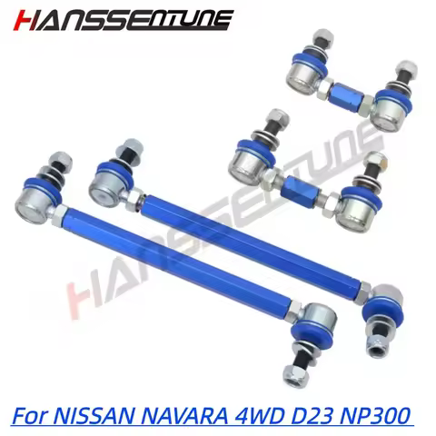 Heavy Duty Adjustable End Link Kits Front or Rear Stabilizer Sway Bar For Navara D23 NP300 2015+
