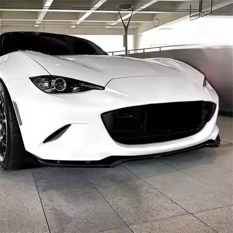 3Pcs Car Front Bumper Lip Spoiler Splitter Diffuser For Mazda MX-5 MX5 Miata ND 2016-2025 2-Door Bod