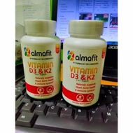 Terbaru Original Almafit Vitamin D3 5000 Iu + K2 90 Mcg Jantung Tulang